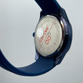 Men's Stainless Steel Watch Blue Strap Water Resistant
